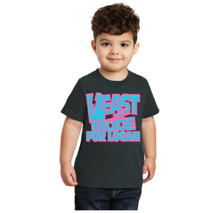 Beast Mode for Logan  Toddler cotton tee