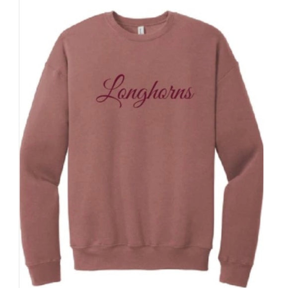 Reading Puff ink Mauve Sweatshirt