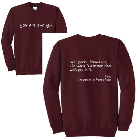 Maroon Sweatshirt