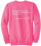 Pink Sweatshirt