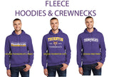 rtms 22 purple Fleece Hoodies & Crewneck